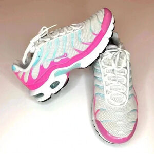 Nike Air Max Plus GS Sneakers Girls Tuned South Beach Size 6Y